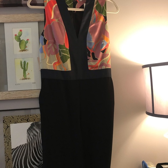 Rachel Roy January Khaki Combo Jumpsuit SZ 6 - Picture 3 of 5